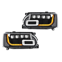 Pour 2010 2011 2012 2013 Land Rover Range Rover Sport phare 4 lentilles mise à niveau phare LED accessoires de voiture