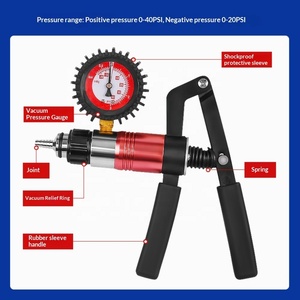 Pompe d'extraction et de remplissage de liquide de frein 2 en 1 avec manomètre pour <span class=keywords><strong>kit</strong></span> d'outils de <span class=keywords><strong>vidange</strong></span> d'huile de frein de voiture - Product Image 4