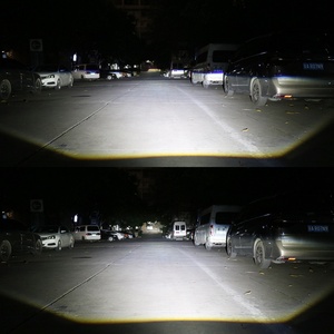 Sanvi L55 3-Inch Laser Bi-LED Projector Headlamp 65-72W Universal Car Lights for Toyota Audi Benz - Product Image 5