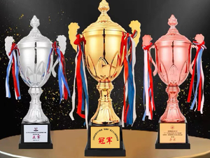 2024 tùy chỉnh Đặc biệt logo Champion Cup bóng chuyền bóng rổ bóng đá Trophy kẽm đồng minh Trophy cup - Product Image 3