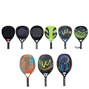 MELORS 2024 Hot Sale Wholesale Padel Tennis Beach Racquet Diamond Hole