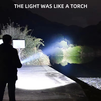 Mini lampe torche LED haute puissance pratique pour le camping, 3 LED et lumières latérales, zoom télescopique, lumière étanche, abat-jour