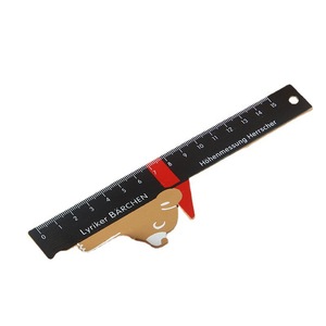 Regla de Madera Creativa de 15 cm con Diseño de Dibujos Animados, Herramienta de Medición para Estudiantes - Product Image 5