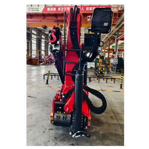 Grúa Plegable Montada en Camión, Nueva, Precio de Fábrica, SPK23500, 10 Toneladas, Sistema Totalmente Hidráulico con Motor y Componentes de Engranajes - Product Image 3