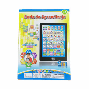 Jinming Popular Pad Niños Educación temprana Inglés y Español Tablet Máquina de aprendizaje Juguete - Product Image 4
