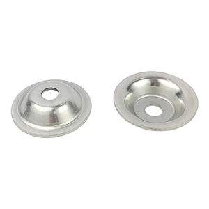 304 acier inoxydable bol tasse <span class=keywords><strong>rondelle</strong></span> décorative trompette entretoise <span class=keywords><strong>rondelle</strong></span> Concave pour vis pieds tampon Base montage meubles Support - Product Image 5