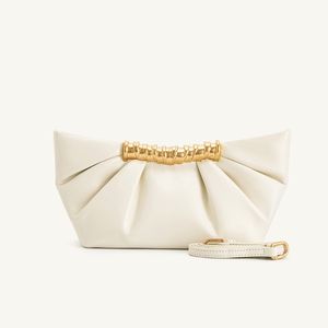 Bolso de mano plisado de metal, elegante y de alta gama, estilo nuevo 2026, tipo dumpling, para mujer - Product Image 5