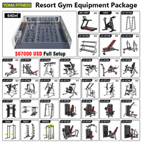 Solution complète pour centre de fitness de complexe résidentiel : équipement de musculation commercial complet pour salle de sport de grande taille, fabriqué en Chine