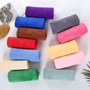 Custom Wholesale <b>Hair</b> <b>Towels</b> <b>Towel</b> Set 100% Cotton Hypoallergenic Eco-Friendly Luxury Promo Gift for Hotel Barber Spa Salon Face - Product Image 2