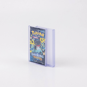 Pochette pour cartes extra-épaisse, compatible avec les protège-cartes Pokémon scellés, peut contenir un paquet complet de boosters. - Product Image 1