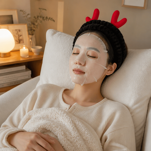 MUJU HQS001 <span class=keywords><strong>Bandeau</strong></span> de spa doux et moelleux antidérapant pour femme, pour le lavage du visage et les soins de la peau, avec motif grenouille, diable et cœur, et carte logo personnalisée - Product Image 4