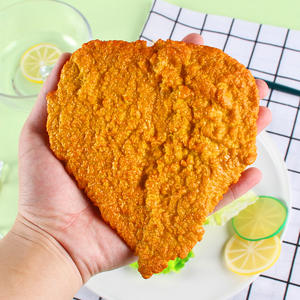 Modelo de exhibición de pollo frito de plástico estilo Love, utilería de pollo frito para decoración del hogar - Product Image 4