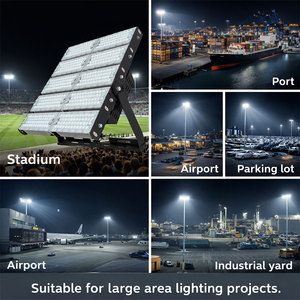 Reflector LED Modular de Alta Potencia 720W con Clasificación IP66 para Iluminación de Estadios de Fútbol, Reflector para Exteriores - Product Image 6