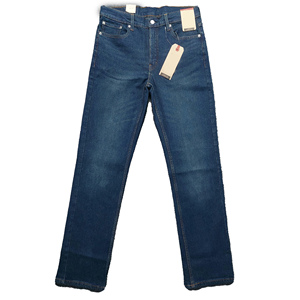 กางเกงยีนส์เดนิมผู้ชายไซส์ใหญ่ขายส่ง สวมใส่สบาย สไตล์ลำลอง ล้างทำความสะอาดได้ พร้อมดีไซน์แบบสั่งทำ ทรงตรง - Product Image 4