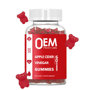 กัมมี่น้ำส้มสายชูแอปเปิ้ลไซเดอร์ทำขนมกัมมี่อาหารเสริมเพื่อสุขภาพย่อยอาหารออร์แกนิก - Product Image 1