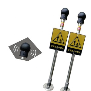 liberador de eliminación de electricidad estática en el cuerpo humano con el sonido de advertencia electrostática descargador - Product Image 1