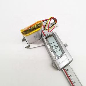 123060 <span class=keywords><strong>3</strong></span>.7v şarj edilebilir 2700mah li polimer pil - Product Image 4