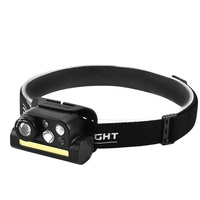 Linterna Frontal Inteligente Recargable Tipo-C Magnética Wason, Nueva Llegada, Linterna Frontal LED de Manos Libres para Acampar, Correr, Ciclismo y Tejer