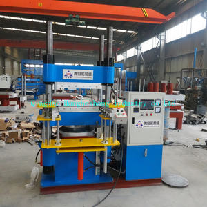 Presse hydraulique à plateau en caoutchouc HHS pour machine de construction de pneus 380V 2.2kW Garantie de 5 ans Contrôle par PLC - Product Image 3