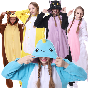 ODM/OEM <span class=keywords><strong>Pigiama</strong></span> Intero Traspirante di Alta Qualità per Adulti Taglie Forti, a Tema Animale Cartone Animato, a Maniche Lunghe, per Inverno e Autunno, per Cosplay - Product Image 1