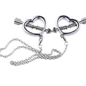 SM manufacturer of metal nipple <b>clamp</b> sex toys for men and women, couples' sex products, top plate spring nipple <b>clamp</b> - Product Image 3