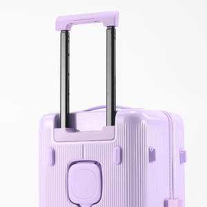 Maleta pequeña portátil OEM Kawaii para mujer y adolescente, Maleta ligera para viajar, bolsas lisas, maleta con ruedas, equipaje para niños - Product Image 5