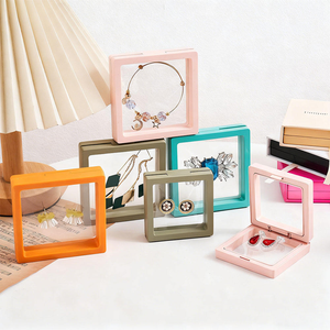 Boîte de présentation de bijoux portable en <span class=keywords><strong>film</strong></span> PE, multi-couleurs et tailles, avec tiroir suspendu, modèle 2026 - Product Image 6