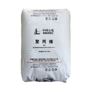 Granulés de résine homopolymère de polypropylène PP vierge pour injection, film, fibre, tuyau, Yanshan Petrochemical, blanc, haute résistance