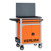 Carrito de Herramientas Móvil con Cajones para Reparación de Automóviles