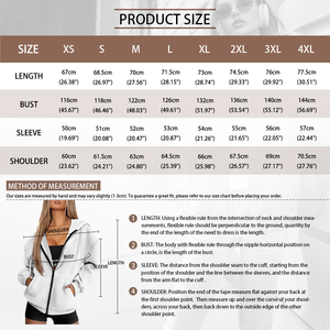 Sudadera con capucha de talla grande con logotipo personalizado estampado para mujer, Jersey suave transpirable recortado, ropa de calle, sudadera holgada con capucha y cremallera para chica <span class=keywords><strong>4XL</strong></span> - Product Image 6