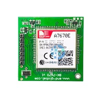 SIMCOM A7670E LTE CAT1 + 4G + 2G + suara dengan GSM GPS modul dengan pengembangan Core Board komunikasi nirkabel 7670 A7670-LASE
