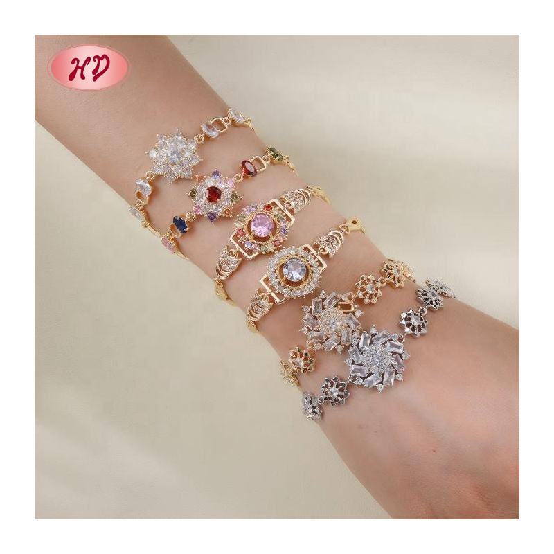 Rose Gold Bracelet Hot Diamonds Festival Bracelet Trendy Gold