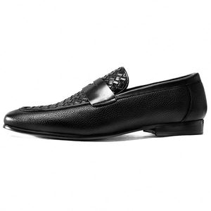 Zapatos de Hombre de Lujo con Punta Cuadrada, Transpirables, con Cordones, de Cuero Genuino de Alta Calidad, para Fiestas, Negocios, Formales, Nuevos Estilos - Product Image 2