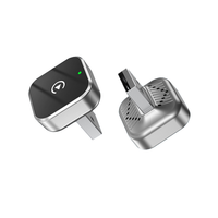 Adaptador Inalámbrico CarPlay 2 en 1, Conexión por Cable a Inalámbrica, BT 5.2, WiFi Dual, 1 Año de Garantía, para IOS 10+ y Android Auto, Universal para Estéreo de Auto