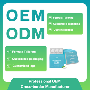 Tablet bebas gula OEM/ODM l-theanine Energy kafein <span class=keywords><strong>Gum</strong></span> Focus dan Energy <span class=keywords><strong>Gum</strong></span> - Product Image 5