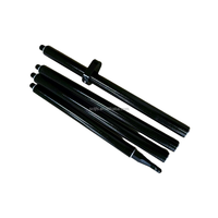 4 sections 1.8m de long en fibre de carbone Accessoires d'arpentage GPS Rover Pole Accessoires d'arpentage de haute qualité