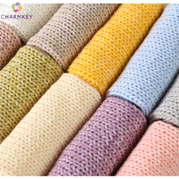 Charmkey meilleure vente 6 plis coloré coton acrylique mélangé fil crochet fil lait coton fil