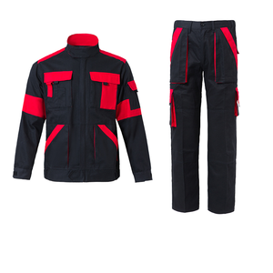 Giacca da Lavoro Traspirante JK010 per Ingegneri, Multi-tasca, Nera, con Pantaloni Abbinati - Product Image 3