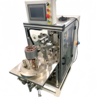 Machine à enrouler les bobines à double stator CNC PLC automatique