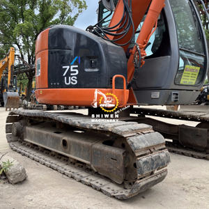 Vente d'excavatrices sur chenilles Hitachi d'occasion de haute qualité, modèle 2020, ZX75 d'occasion, ZX120, ZX130, service professionnel, livraison mondiale - Product Image 4