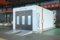 Kabin Pengecatan LX3 CE Paint Box 7m Panjang 4m Lebar, Booth Cat Mobil, Booth Semprot, Booth Semprot Pemanas Listrik Otomatis