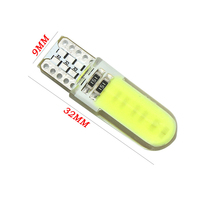 10x T10 W5W 194 COB 12SMD LED Lumières de voiture, éclairage de dégagement, ampoule de lecture automatique, plaque d'immatriculation, éclairage latéral, éclairage intérieur, éclairage de coffre, 12V
