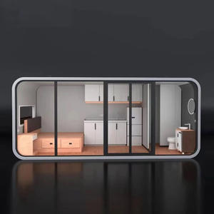 Mini cabine portable espace de vie extérieur pour le camping et la randonnée Design moderne avec fenêtres naturelles - Product Image 3