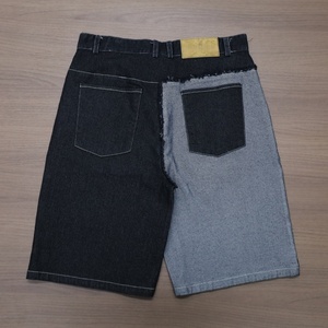 Custom 100% Cotton Oversize Fit Raw Denim Shorts High Quality Men's Denim Shorts Streetwear Summer 2026 - Product Image 4