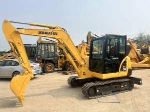 Excavadoras Usadas KOMATSU Pc56 de Japón, Excavadora Rc de 5 Toneladas de Buena Calidad, Mini Excavadora Pc56-7 en Venta a Precio Económico en Shanghái - Product Image 3