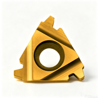 Custom OEM Carbide External Threading Inserts TiN/TiAlN Coated CNC Lathe Turning Tools Anti-wear Thread Cutting Inserts