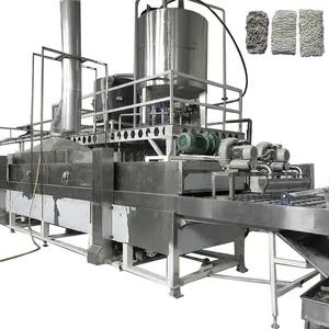 Máquina de fabricação instantânea frita automática barata, preço, ondulação instantânea, linha de produção de macarrão
