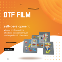 Film DTF simple face 100m en rouleau de 60cm x 30cm pour textile, par UNEWPRINT