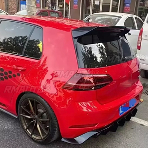 Aileron de toit arrière style OSIR pour Volkswagen Golf 7 MK7 TSi TDi GTI R GTD GTE 2013-2018, en ABS - Product Image 4