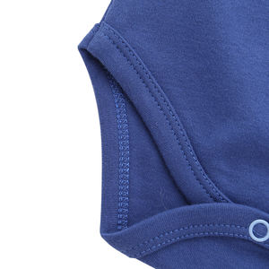 Baju Bayi Satu Potong Lengan Panjang, Romper Kerut Lengan Panjang, Pakaian Merangkak Segitiga, Pakaian Warna Solid, Pakaian Bayi Baru Lahir - Product Image 6